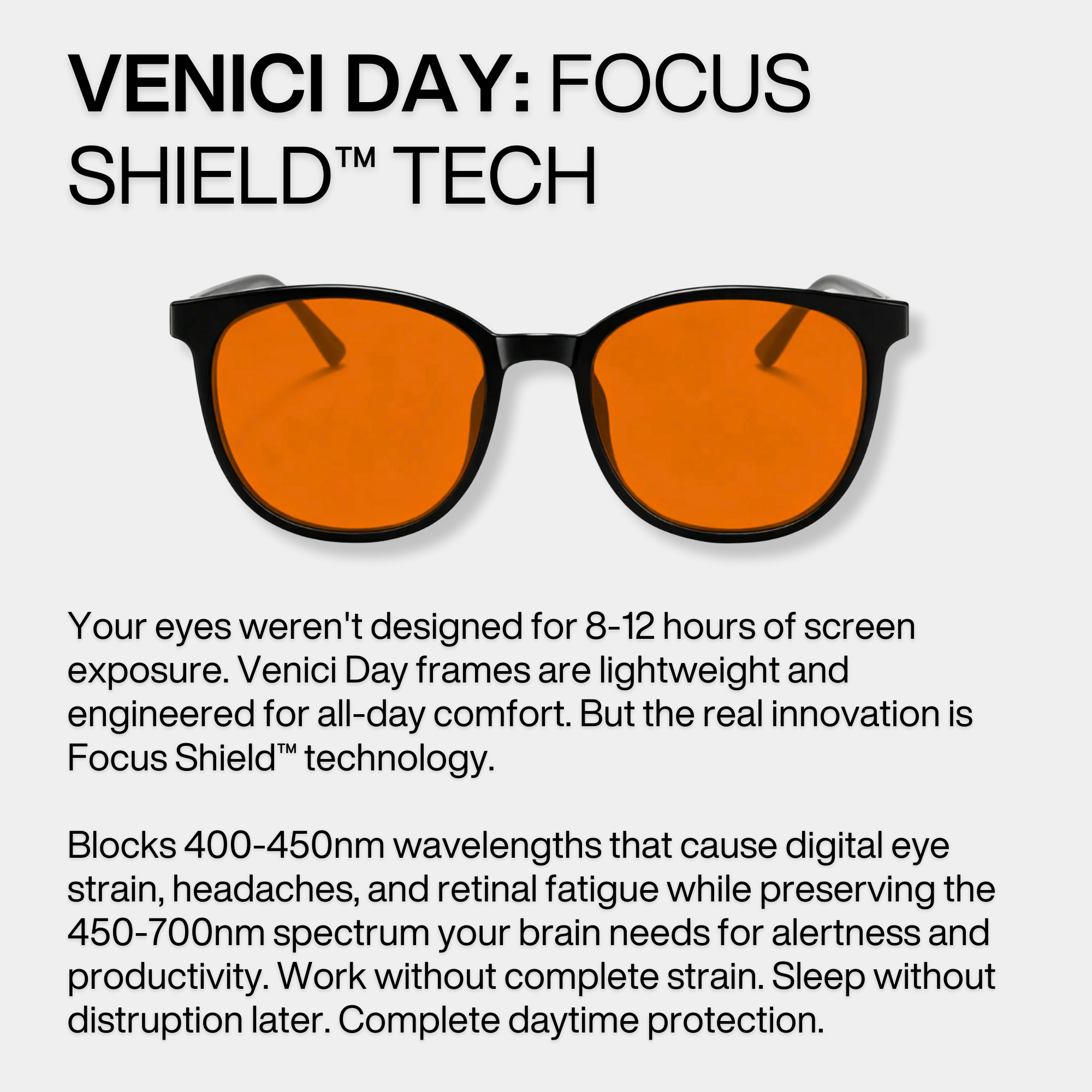 VENICI - Unisex Blue Light Blocking Glasses